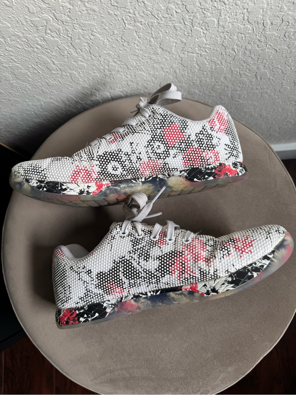 NOBULL Outwork SuperFabric Training Shoes - Cactus Blossom Floral m9 W 10.5